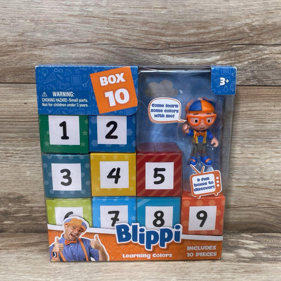 NEW Blippi Learning Colors Mystery 10pk - Me 'n Mommy To Be