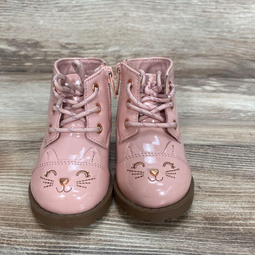 Wonder Nation Cat Combat Boots sz 4c - Me 'n Mommy To Be