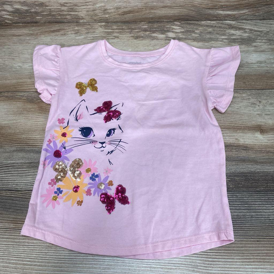 Jumping Beans Sequin Cat Shirt sz 4T - Me 'n Mommy To Be