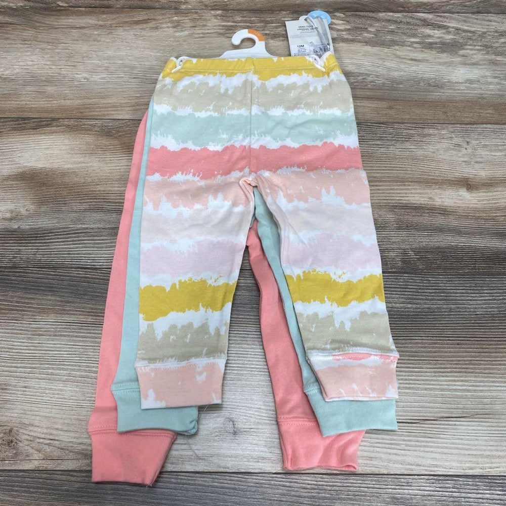 NEW Cloud Island 3Pk Cotton Pants sz 12m - Me 'n Mommy To Be
