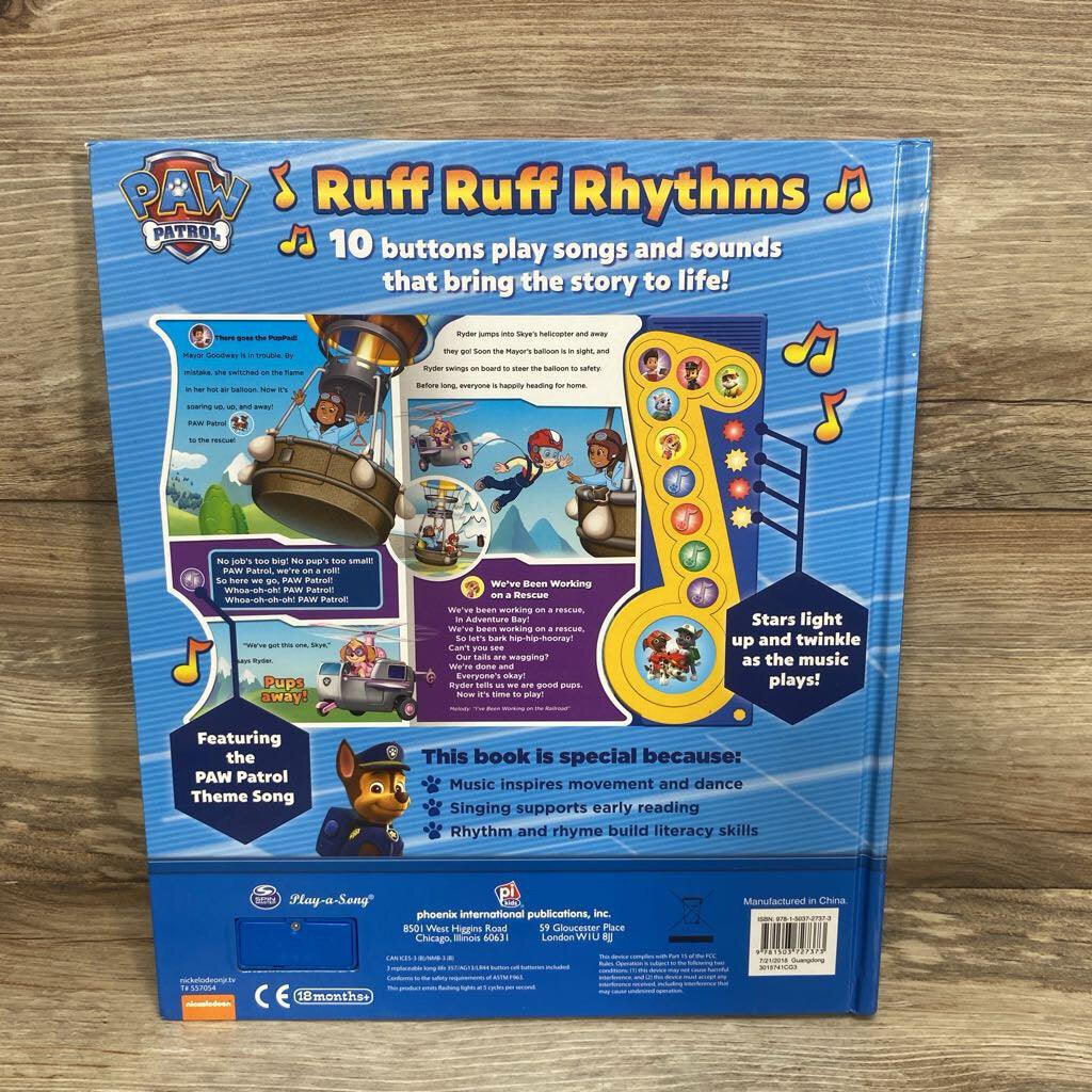 PAW Patrol Ruff Ruff Rhythms Deluxe Music Sound Book - Me 'n Mommy To Be