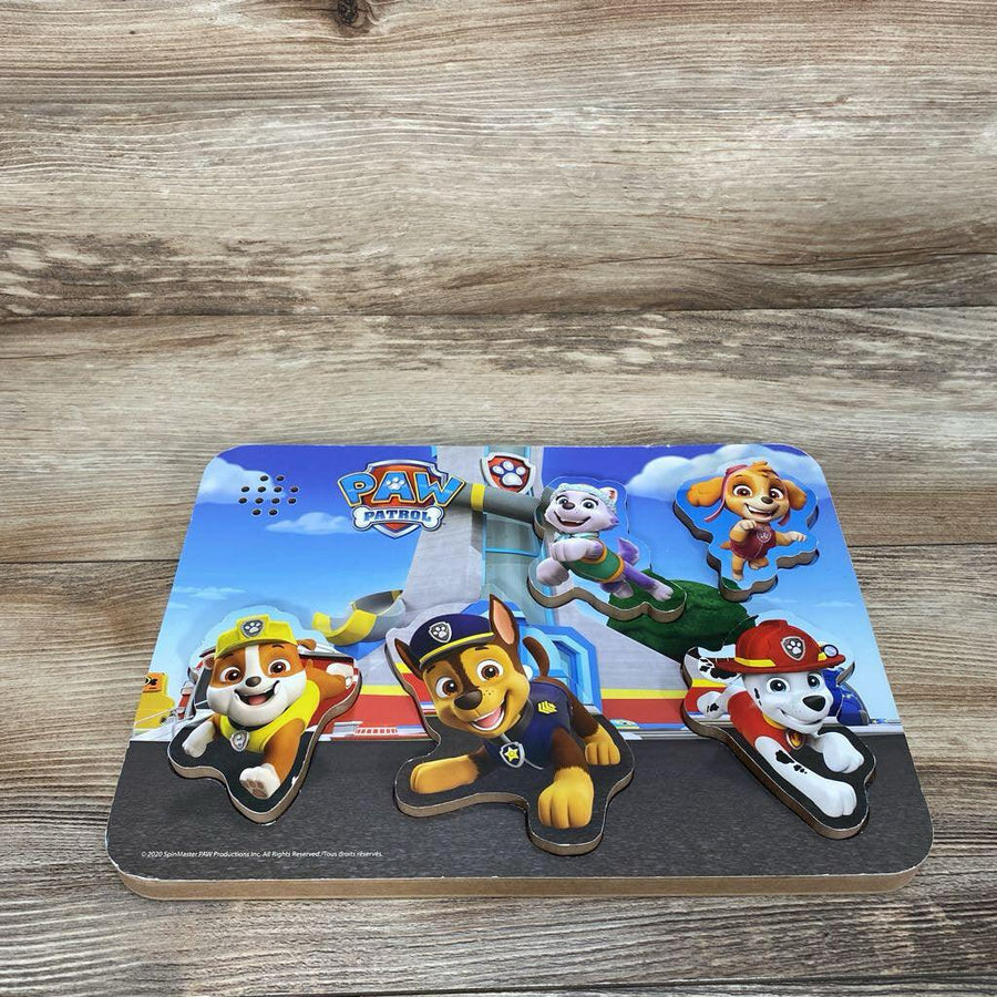 PAW Patrol Chunky Wood Sound Puzzle - Me 'n Mommy To Be