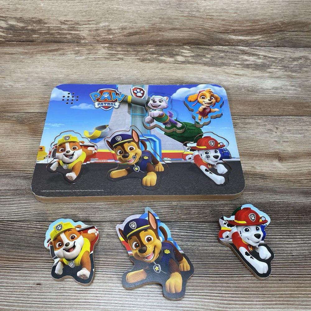 PAW Patrol Chunky Wood Sound Puzzle - Me 'n Mommy To Be