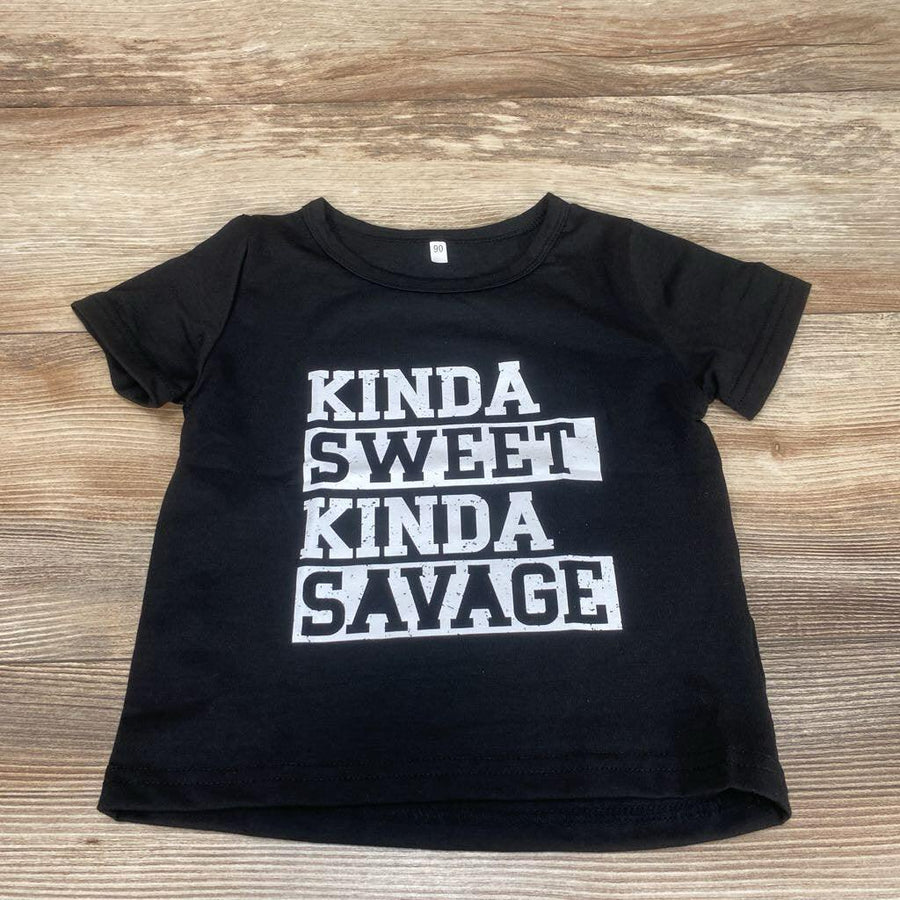 Kinda Sweet Kinda Savage Shirt sz 12-18m - Me 'n Mommy To Be