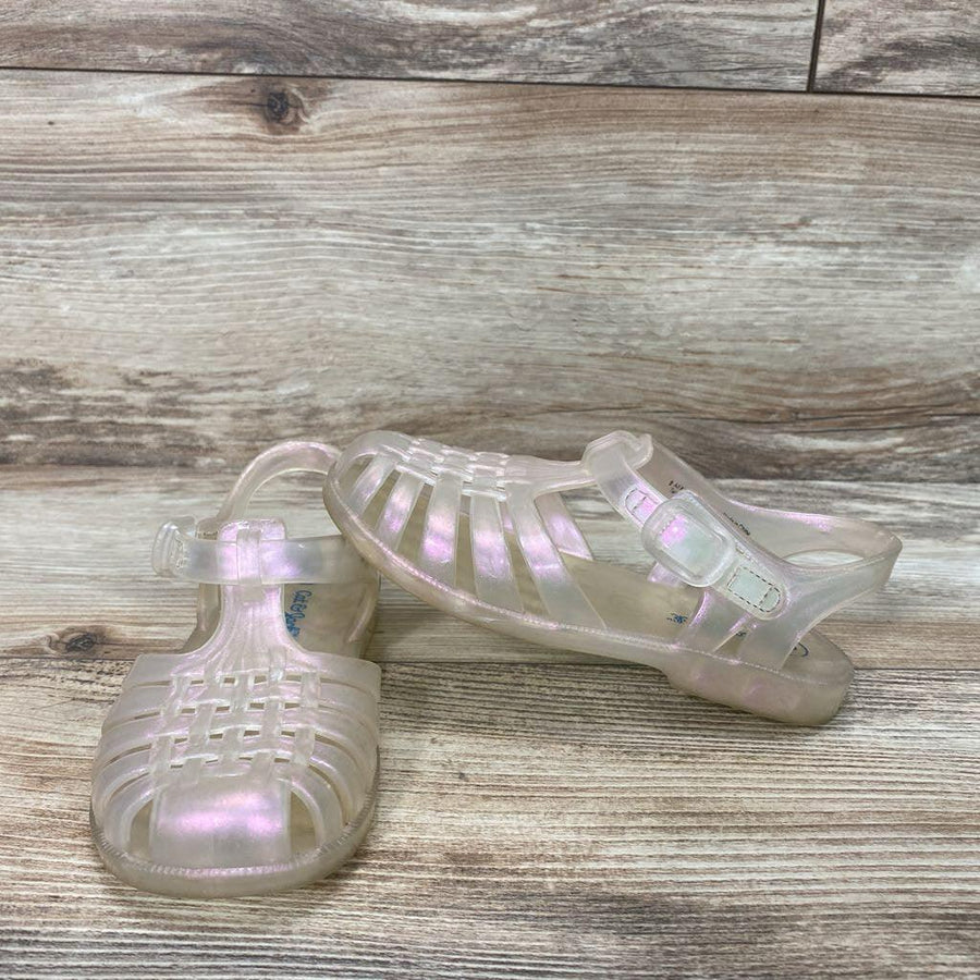 Cat & Jack Sunny Fisherman Jelly Sandals sz 9c - Me 'n Mommy To Be
