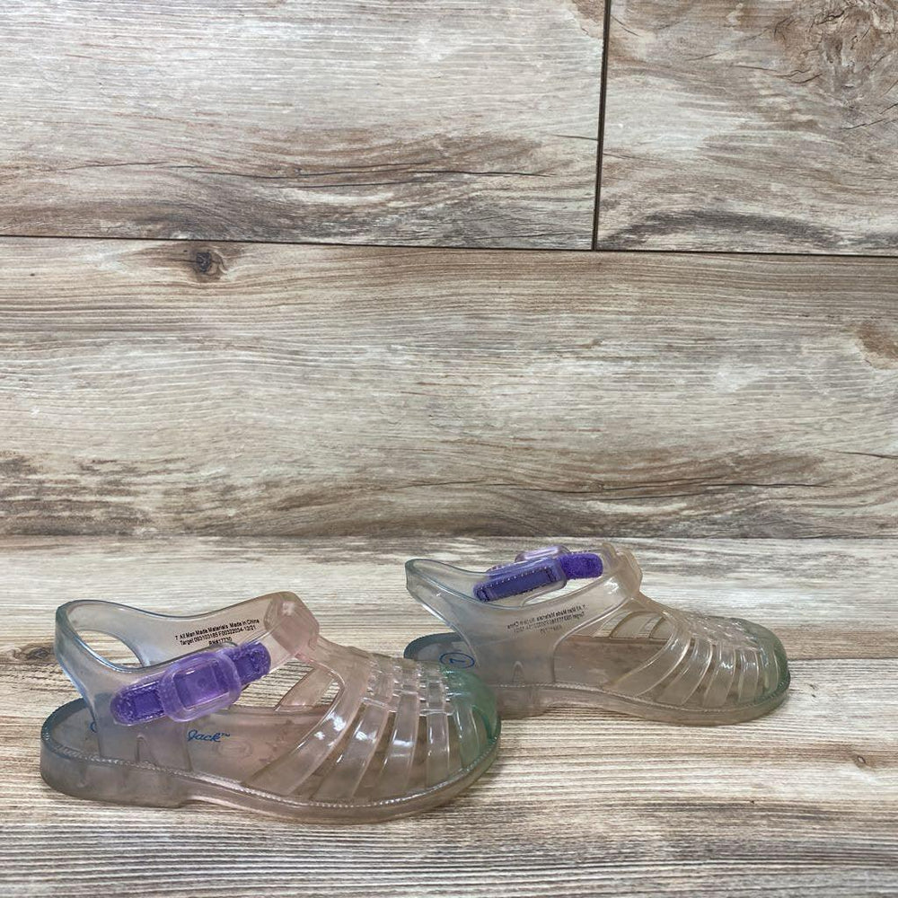Cat & Jack Sunny Fisherman Jelly Sandals sz 7c - Me 'n Mommy To Be