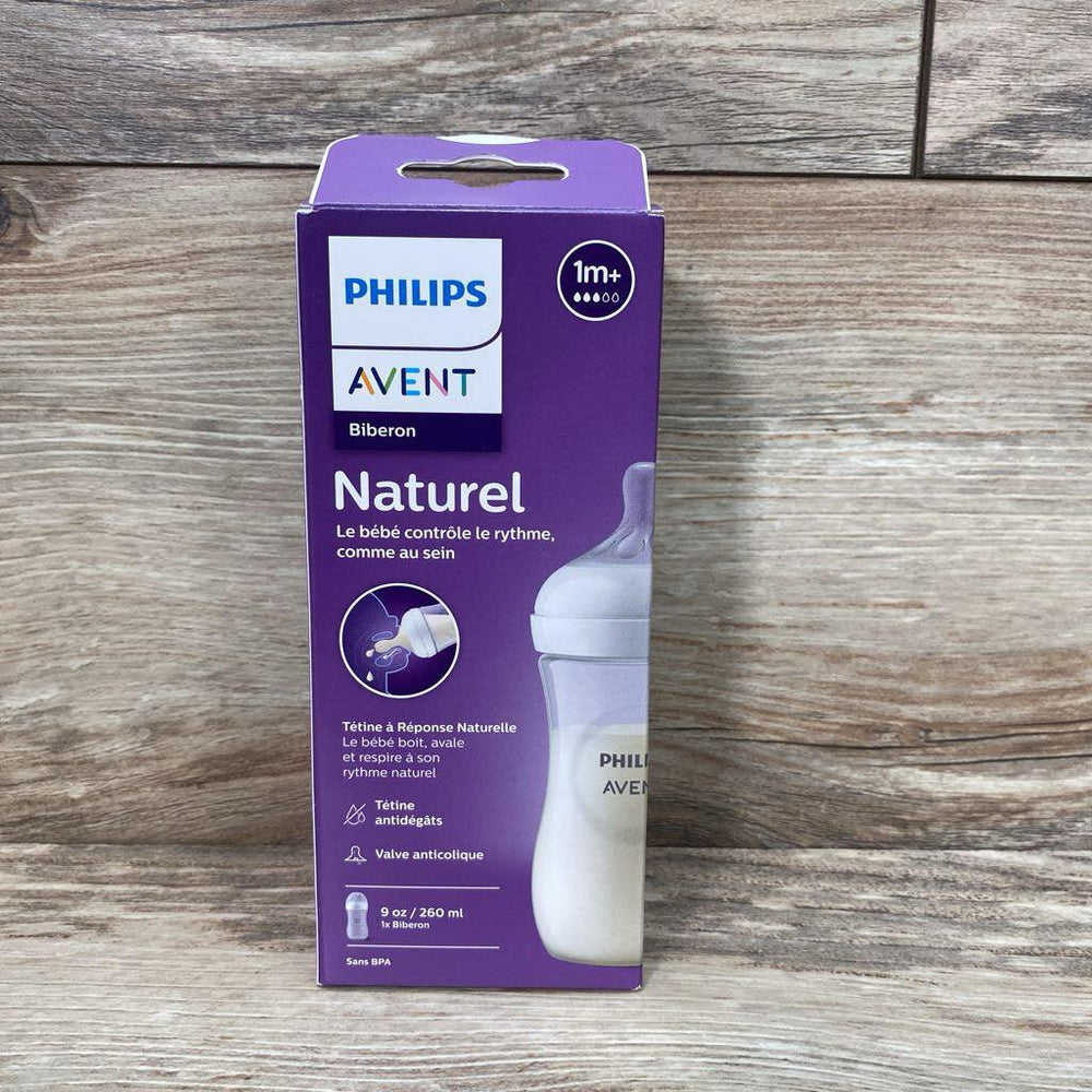 NEW Philips Avent Natural Baby Bottle with Natural Response Nipple 9oz - Me 'n Mommy To Be