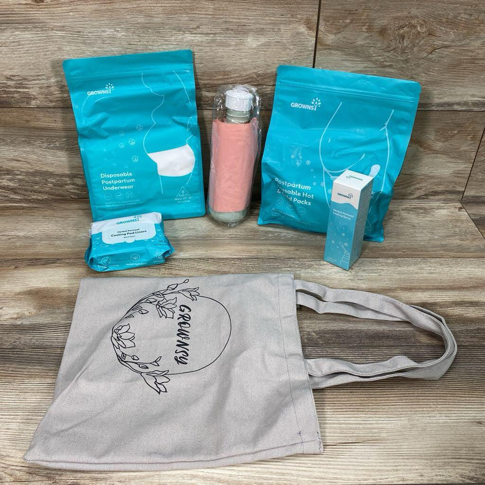 NEW Grownsy Postpartum Recovery Essentials Kit - Me 'n Mommy To Be
