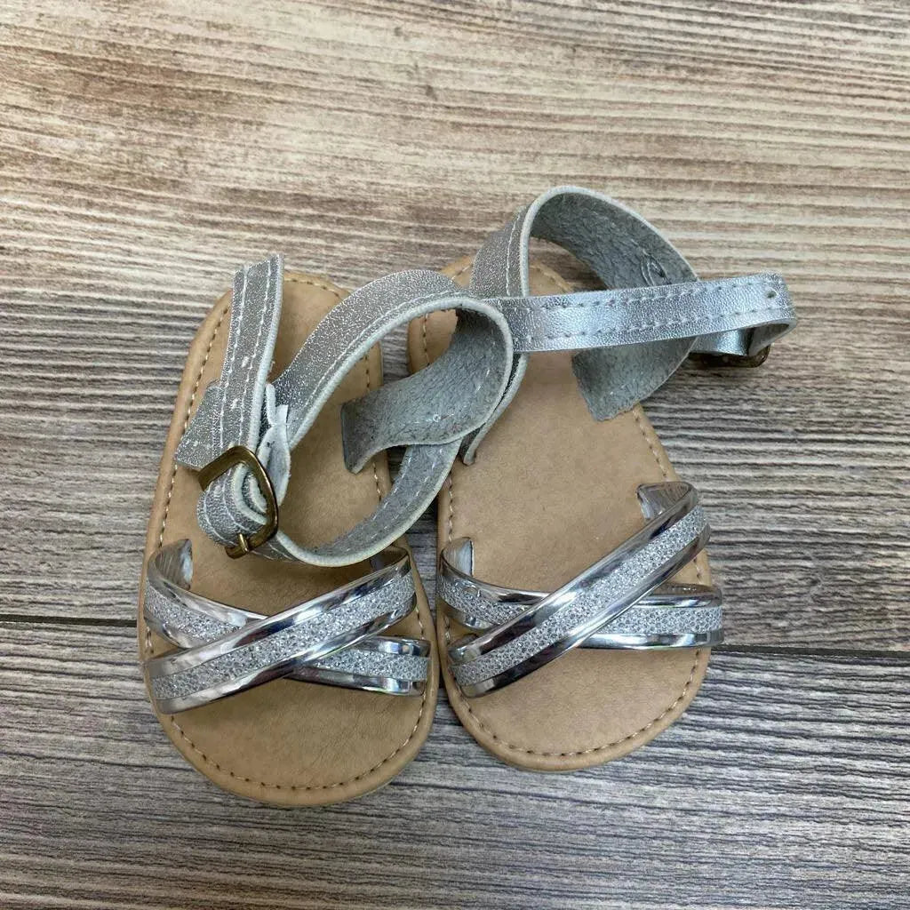 Solari S Leather Sandals sz 2c - Me 'n Mommy To Be