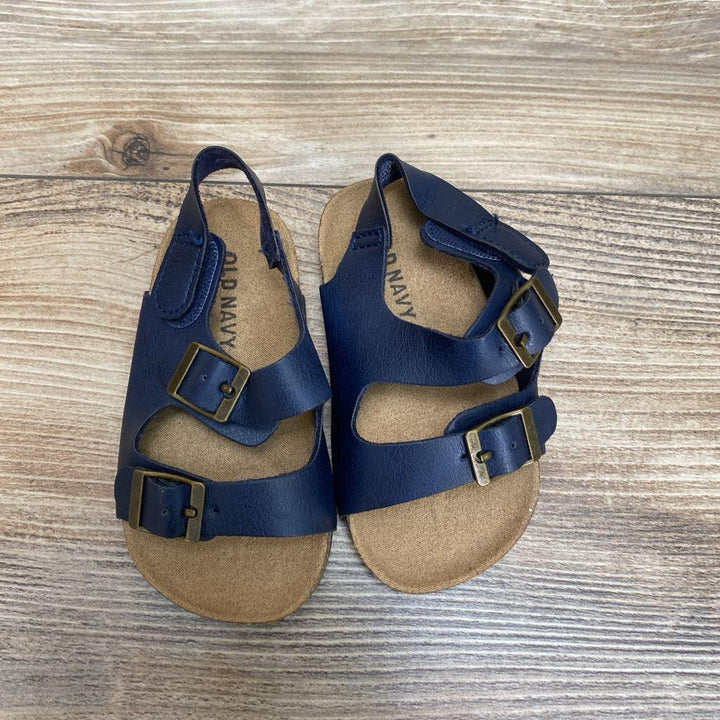 Old Navy Cork Bed Double Buckle Sandals sz 12-18m - Me 'n Mommy To Be