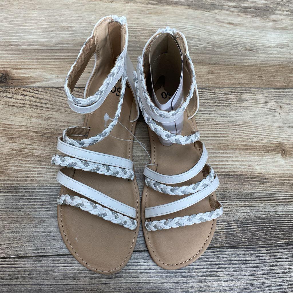 NEW SO Loganberry Strappy Braided Sandal sz 3Y - Me 'n Mommy To Be
