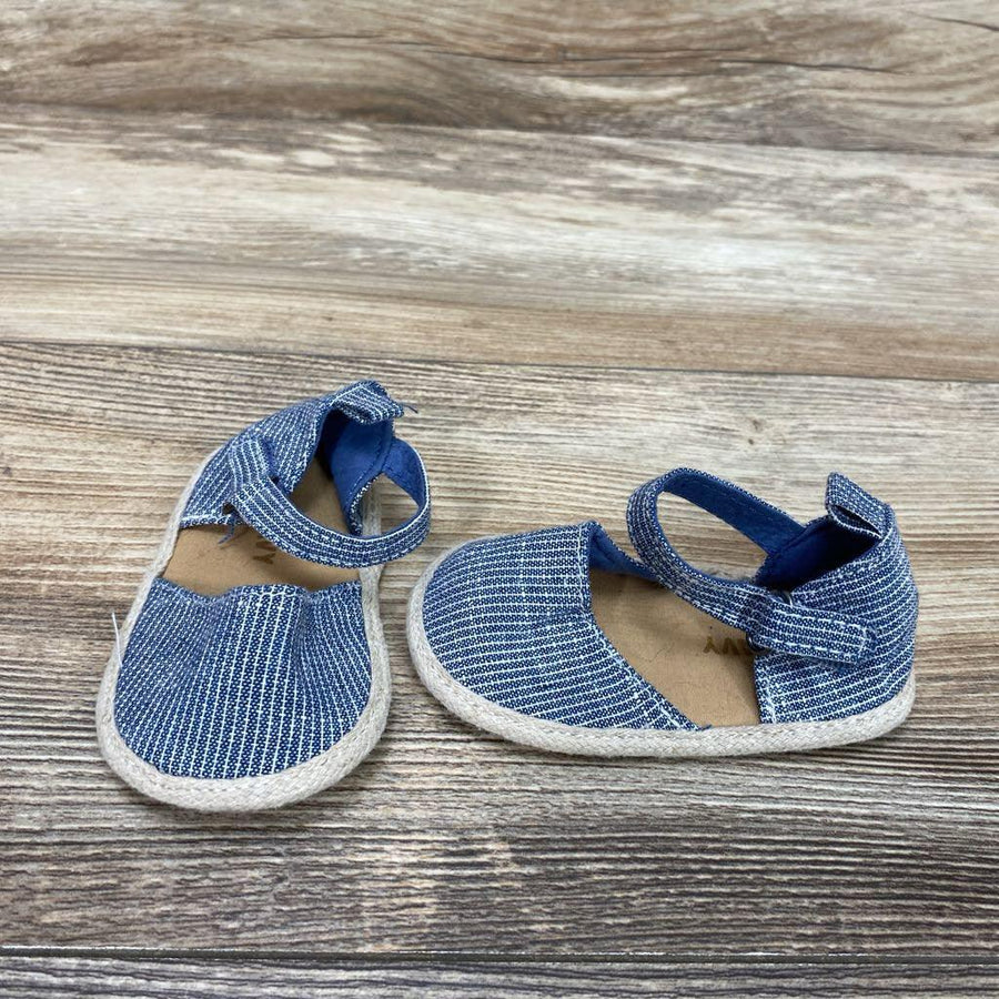 Old Navy Chambray Espadrilles Soft Sole sz 3-6m - Me 'n Mommy To Be