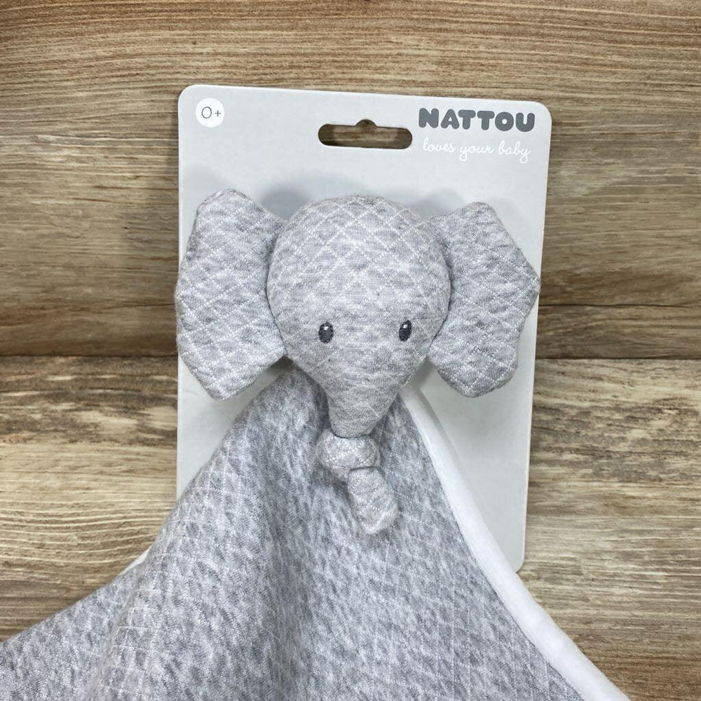 NEW Nattou Elephant Security Blanket - Me 'n Mommy To Be
