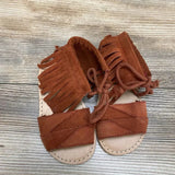 Zara Baby Baby Fringe Sandals sz 4c - Me 'n Mommy To Be