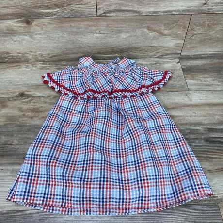 Bonnie Jean Seersucker Gingham Dress sz 5T - Me 'n Mommy To Be