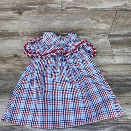 Bonnie Jean Seersucker Gingham Dress sz 5T - Me 'n Mommy To Be