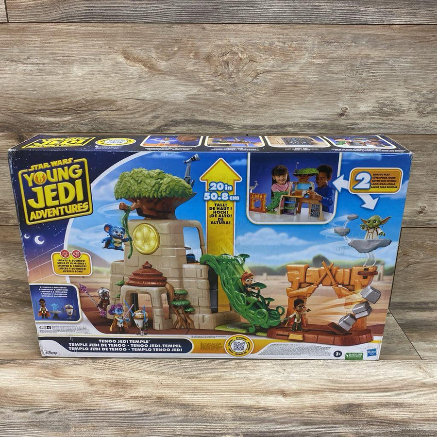 NEW Star Wars Young Jedi Adventures Tenoo Jedi Temple Playset - Me 'n Mommy To Be