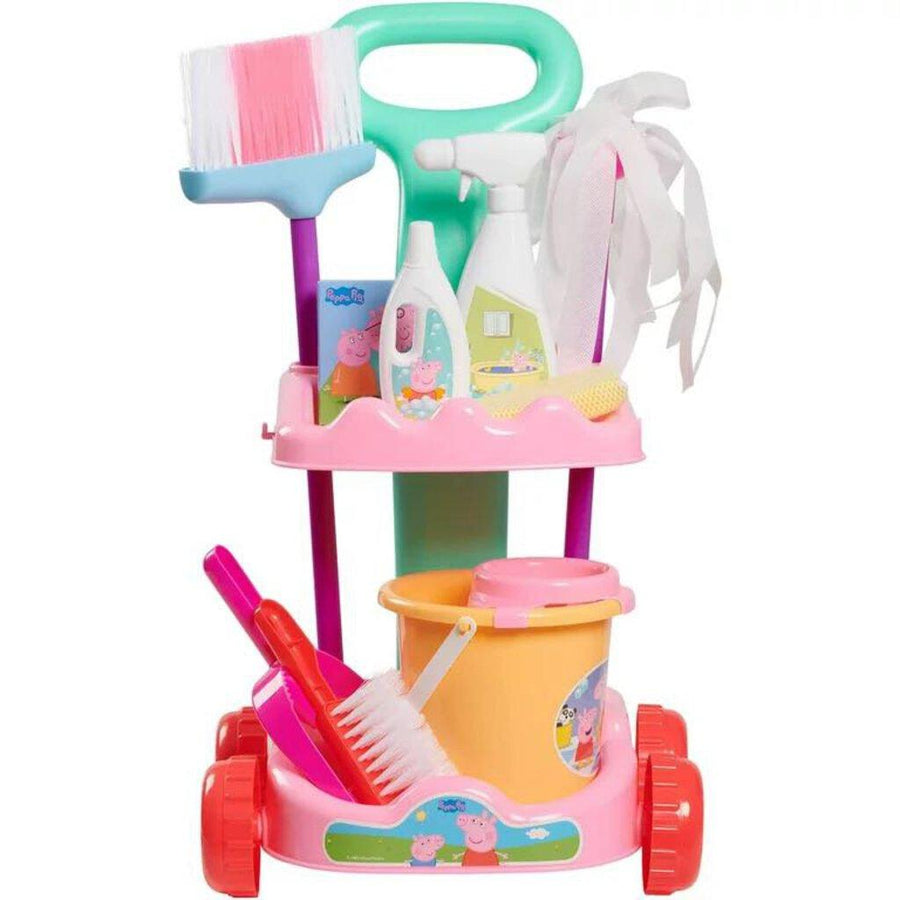 NEW Just Play Peppa Pig Cleaning Trolley Set - Me 'n Mommy To Be