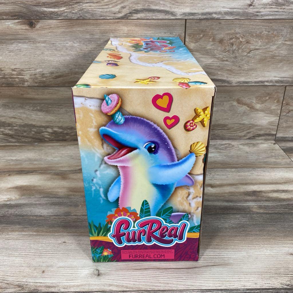 NEW Furreal Wavy The Narwhal Interactive Animatronic Plush Toy - Me 'n Mommy To Be