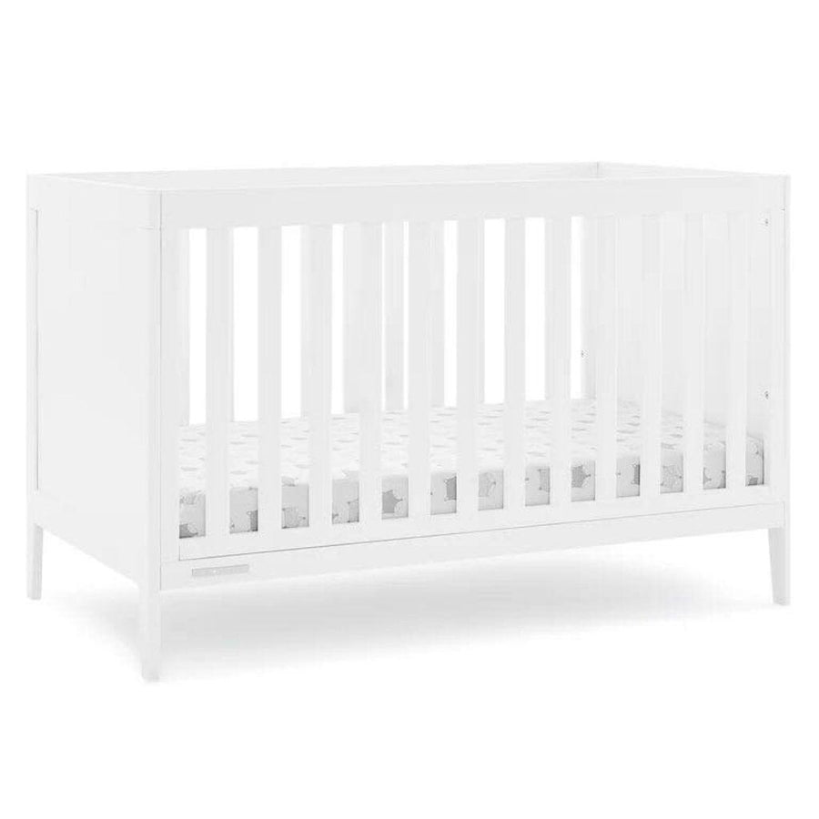 Delta Children Hayes 4-in-1 Convertible Crib in White - Me 'n Mommy To Be