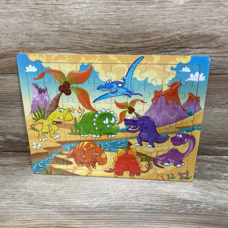 NEW Wooden Jigsaw Puzzles 60pc Dinosaurs - Me 'n Mommy To Be