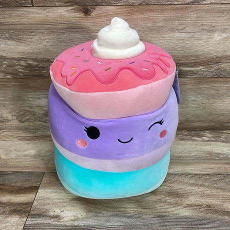 NEW Squishmallows 14" Peony Unicorn Pancakes With Whipped Cream - Me 'n Mommy To Be