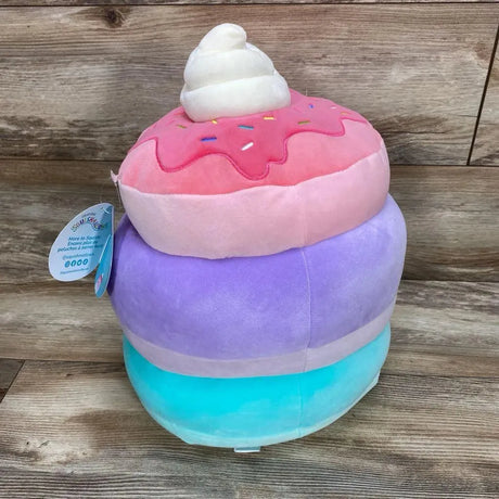 NEW Squishmallows 14" Peony Unicorn Pancakes With Whipped Cream - Me 'n Mommy To Be