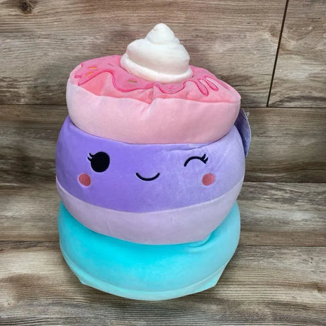 NEW Squishmallows 14" Peony Unicorn Pancakes With Whipped Cream - Me 'n Mommy To Be