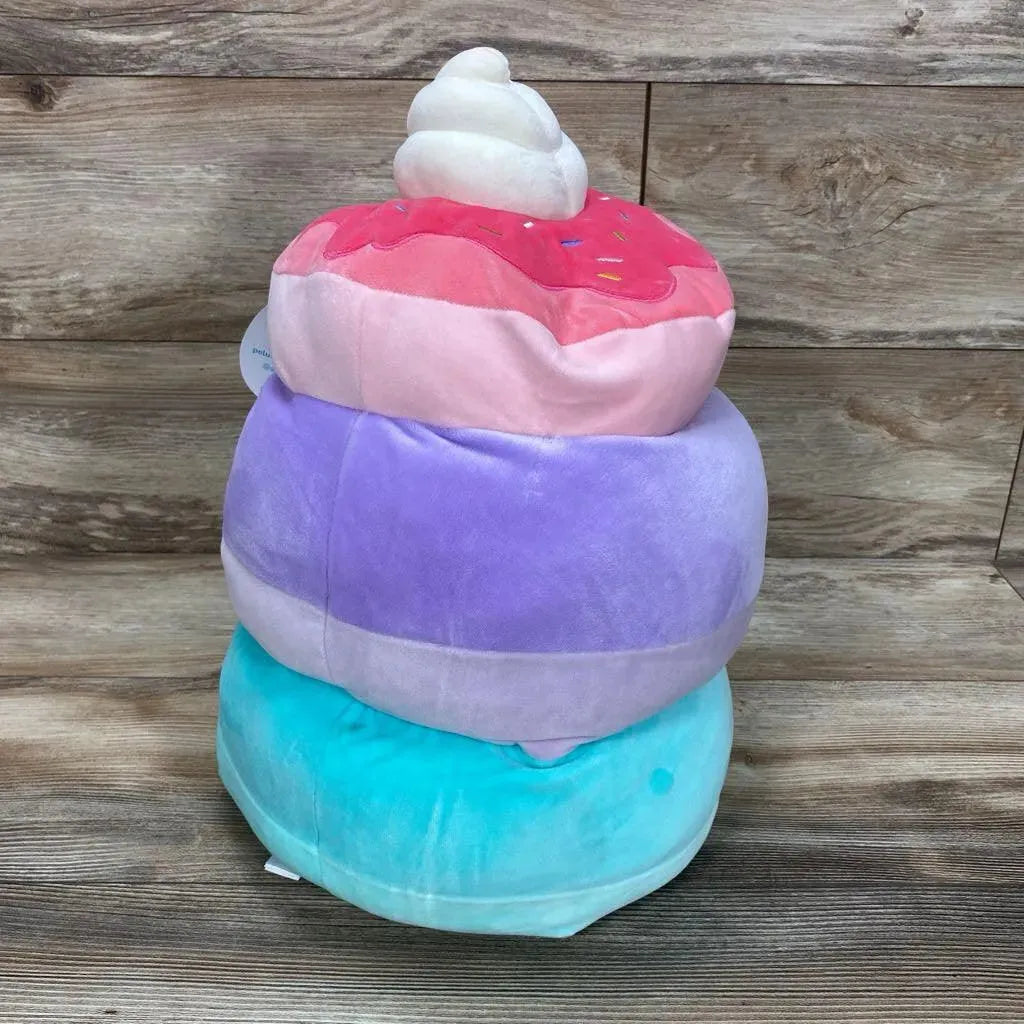 NEW Squishmallows 14" Peony Unicorn Pancakes With Whipped Cream - Me 'n Mommy To Be