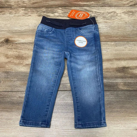 NEW Wonder Nation Knit Waist Jeans sz 12m - Me 'n Mommy To Be