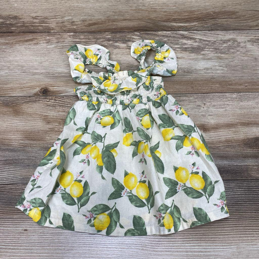 Old Navy Lemon Print Dress sz 12-18m - Me 'n Mommy To Be