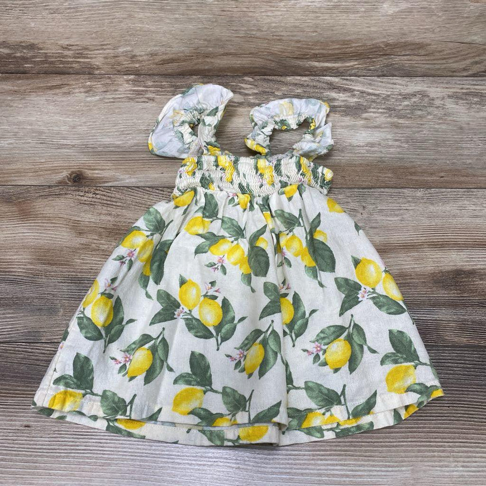 Old Navy Lemon Print Dress sz 12-18m - Me 'n Mommy To Be