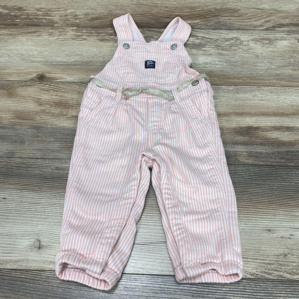 OshKosh Striped Overalls sz 12m - Me 'n Mommy To Be