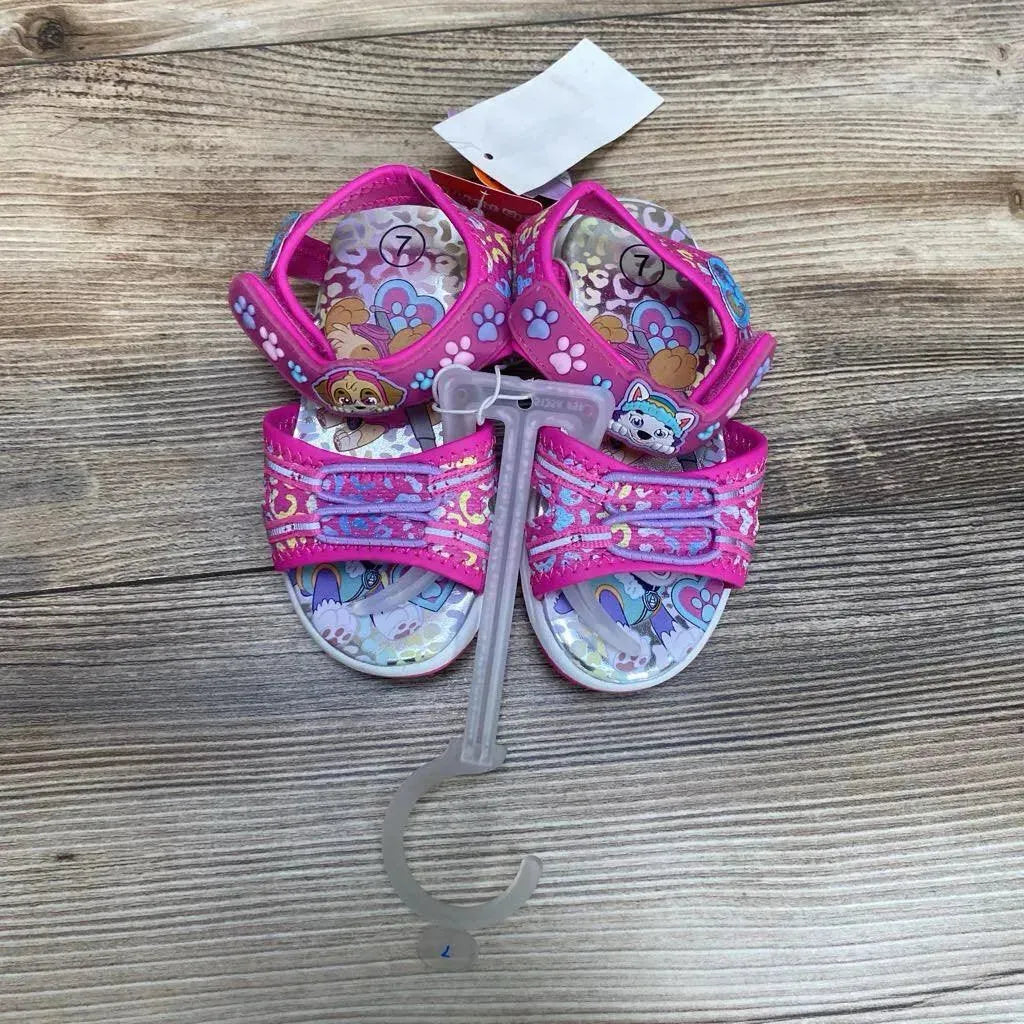 NEW Paw Patrol Adventure Ankle Strap Sandals sz 7c - Me 'n Mommy To Be