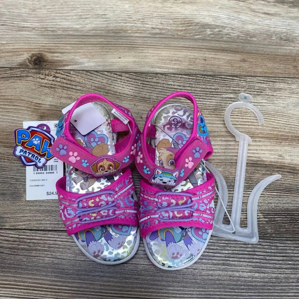 NEW Paw Patrol Adventure Ankle Strap Sandals sz 9c - Me 'n Mommy To Be