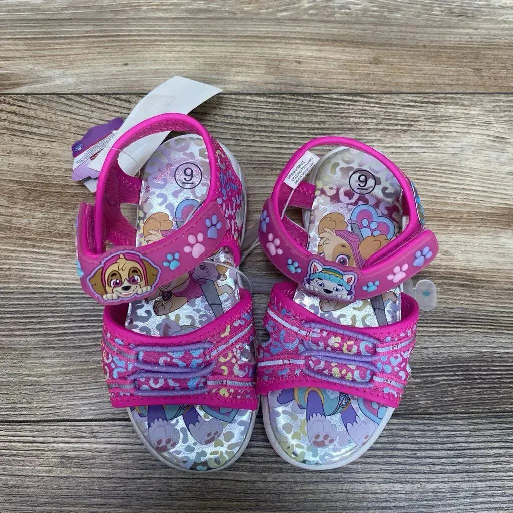 NEW Paw Patrol Adventure Ankle Strap Sandals sz 9c - Me 'n Mommy To Be