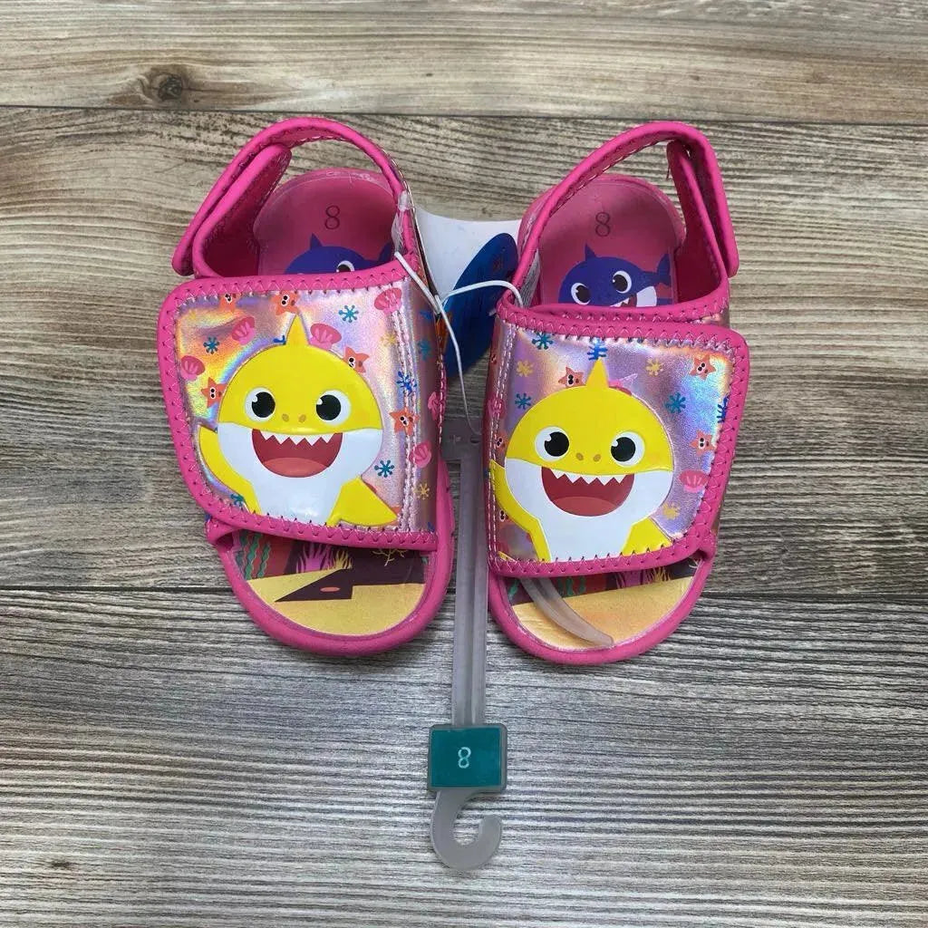 NEW Pinkfong Baby Shark Water Sandals sz 8c - Me 'n Mommy To Be