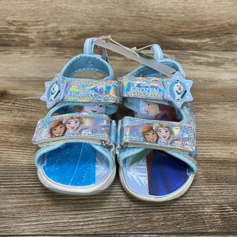 NEW Disney Frozen Adventure Ankle Strap Light Up Sandals sz 9c - Me 'n Mommy To Be