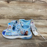 NEW Disney Frozen Adventure Ankle Strap Light Up Sandals sz 9c - Me 'n Mommy To Be