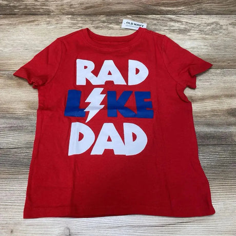 NEW Old Navy Rad Like Dad Shirt sz 5T - Me 'n Mommy To Be