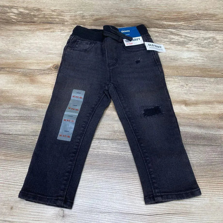 NEW Old Navy Rib-Knit Skinny 360 Stretch Distressed Jeans sz 18-24m - Me 'n Mommy To Be