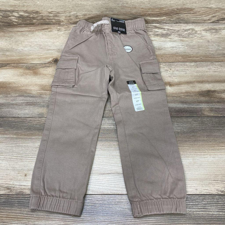NEW Okie Dokie Cargo Pull-On Pants sz 4T - Me 'n Mommy To Be