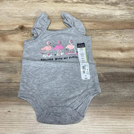NEW Okie Dokie Flamingo Bodysuit sz 3m - Me 'n Mommy To Be
