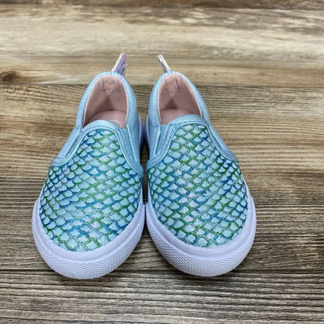 Cat & Jack Jozelle Mermaid Slip-On Sneakers sz 5c - Me 'n Mommy To Be