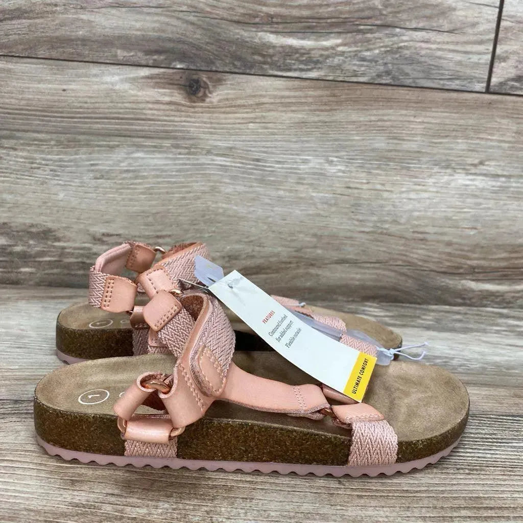 NEW Cat & Jack Val Footbed Sandals sz 1Y - Me 'n Mommy To Be