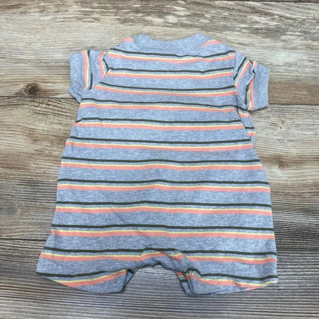 Just One You Striped Shortie Romper sz 3m - Me 'n Mommy To Be