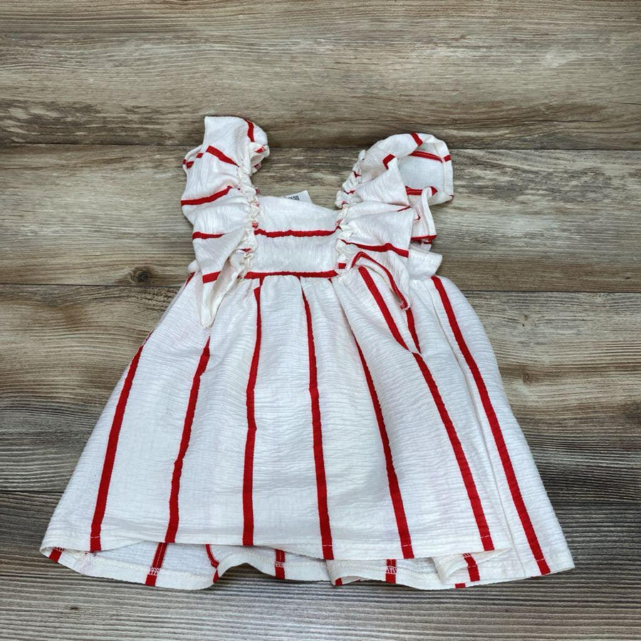 NEW Zara Striped Ruffle Dress sz 12-18m - Me 'n Mommy To Be