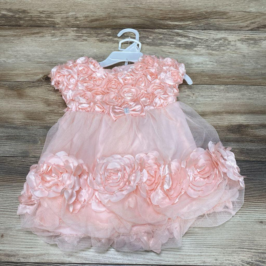NEW Nannette Baby 2pc Rosette Dress & Bloomers sz 18m - Me 'n Mommy To Be