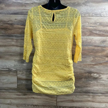 Jessica Simpson Lace 3/4 Sleeve Top sz Large - Me 'n Mommy To Be