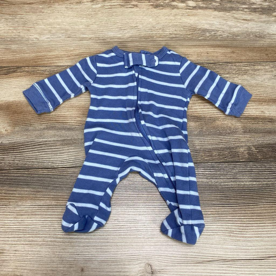 Touched By Nature Striped Sleeper sz PREEMIE - Me 'n Mommy To Be
